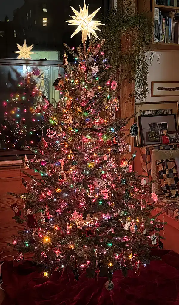 New York Client's Christmas Tree
